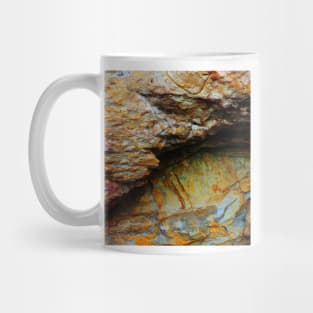 Geology Rocks. Panther Beach, Highway I, California Mug